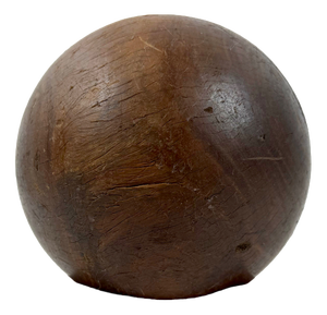 Antique 17th Century Lignum Vitae Sphere