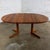 Wood Mid-20th Century Scandinavian Modern Dining Table Solid Teak Round to Oval Expanding by Glostrup Mobelfabrik For Sale - Image 7 of 18