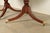 Baker Furniture Style Georgian Mahogany Double Pedestal Extension Dining Table, Newly Refinished For Sale - Image 12 of 14