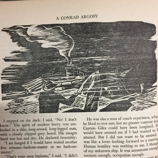 Paper A Conrad Argosy 1942 Mueller Woodcuts For Sale - Image 7 of 9