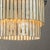 Mid-Century Modern Aloadecor Matte Black Coastal Natural Capiz Round Flush Mount 5-Light Modern Ceiling Light Fixture For Sale - Image 3 of 5