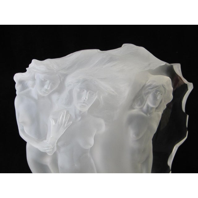 Frederick Hart Acrylic Light Whispers Signed Limited Female Nude Art Sculpture For Sale - Image 14 of 17