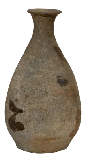 Asian Gourd Shaped Primitive Vase