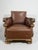 Wood Baroque Chairs in Leather, 1940s, Set of 2 For Sale - Image 7 of 13