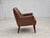 Danish Leatherette Armchair with Teak Legs, 1970s For Sale - Image 9 of 18