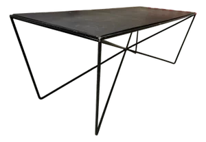 Steel & Slate Table After Darrell Landrum for Avard