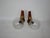 1980s Vintage Torches Wall Lights in Steel and Glass, 1980s, Set of 2 For Sale - Image 5 of 6