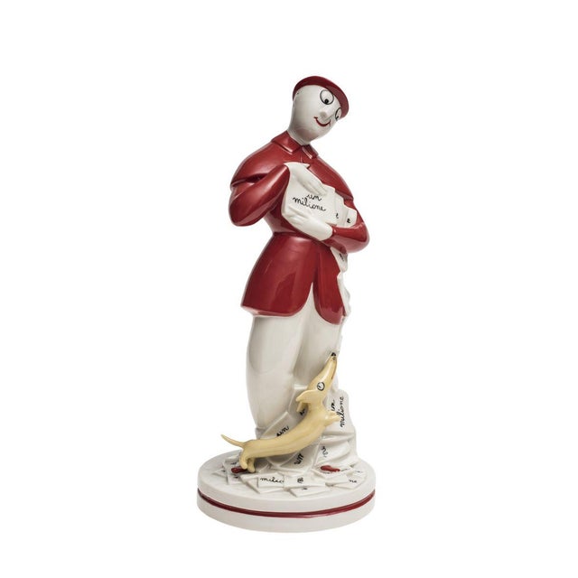1950s Vintage Mr. Bonaventura Sculpture from Luigi Fabris & Sergio Tofano, 1958 For Sale - Image 5 of 7