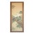 "Cranes and the Big Pine Tree", Showa Era Japanese Silk Scroll Painting For Sale