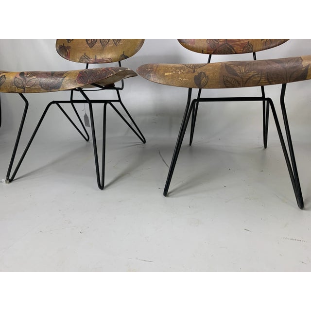 MidCentury Hobart Wells Hairpin Lounge Chair for LensolWells Chairish