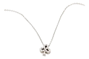 Hearts on Fire Diamonds 18k White Gold Club Pendant