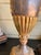 Wood Fine Antique Italian Neoclassical Giltwood & Silver Leaf Carved Urn Table Lamp For Sale - Image 7 of 12