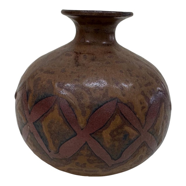 Studio Pottery Vase For Sale