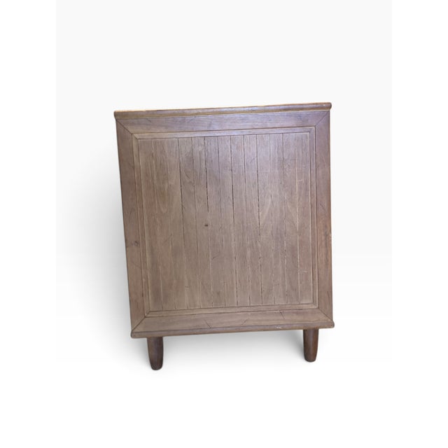 Vintage Mastercraft Burl Wood Three-Drawer Chest or Nightstand For Sale - Image 10 of 12