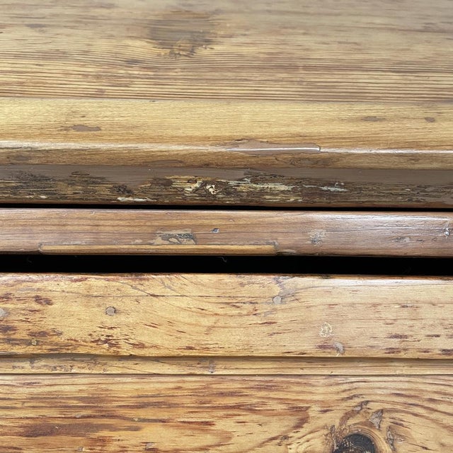 Italian Wooden Drop-Leaf Sideboard with Drawers, 1930s For Sale - Image 13 of 18