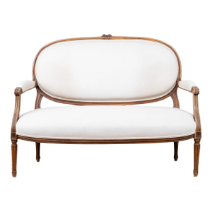 Antique French Upholstered Settee