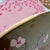 Vintage Whimsical Hand-Painted Cherry Blossom Placemats, Mixed Blush & Bronze, Set of 7 For Sale - Image 11 of 12