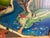 Beautifully hand painted original oil on canvas by listed artist. Signed and dated. Very fun and charming folk art country...