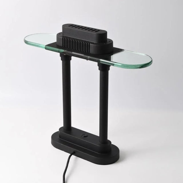 Postmodern Postmodern Desk Lamp attributed to Robert Sonneman, 1980s For Sale - Image 3 of 12
