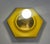Mid-Century Yellow Ceiling Lamp, Italy, 1970s For Sale - Image 12 of 15