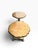 Cream Pair of Katherine Henick Neoclassical Gilt & Painted Side Tables / Plant Stands For Sale - Image 8 of 17