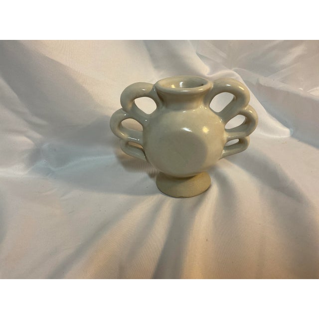 Mid 20th Century Mini Ceramic Vase For Sale - Image 4 of 5