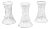 3 Russell Woodard White Spun Fiberglass Outdoor Plant Stand Planters For Sale