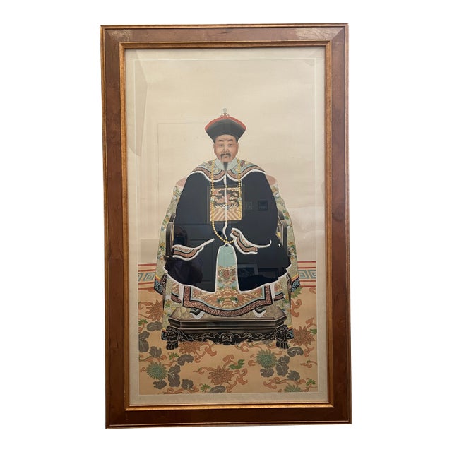 1970s Ancestral Emperor Portrait by W. King Ambler For Sale
