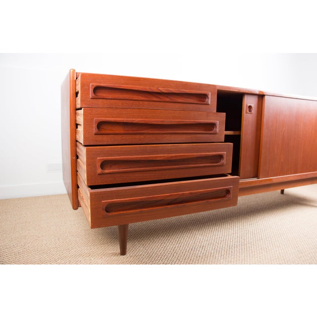 Danish Teak Sideboard by Johannes Andersen for Skaaning Mobelfabrik, 1960, in Flawless conditions. Designed 1960 to 1969...