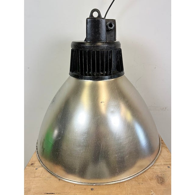Large Industrial Aluminium Pendant Light from Elektrosvit, 1960s For Sale - Image 16 of 18