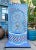 Blue & White Moroccan Tile Wall Fountain For Sale - Image 4 of 6