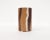 Tan and White Vertical Stripe Small Nerikomi Vase by Fizzy Ceramics For Sale In Los Angeles - Image 6 of 6