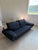 Rolf Benz Postmodern Plinth Base Sofa Couch (Germany) Late 1970s Charcoal Gray For Sale - Image 6 of 17