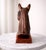 1970s Antique Copper Finish Metal Horse Bust Sculpture For Sale - Image 5 of 10