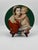 Vintage CH Field Haviland Limoges decorative plate featuring an image of Bartolome Esteban Murillo's 1650 Madonna & Child...