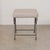 Metal Panoplie Iron Loop Stool, Brown Stripe For Sale - Image 7 of 10