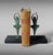 Art Deco French Pair of Dancer Bookends in Spelter and Black Marquina Marble For Sale - Image 9 of 18