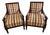 Pair of Hickory Chair Louis XV Style Fauteuil Chairs For Sale
