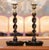 Pair of Early 20th Century English Oak and Brass Barley Twist Candlesticks For Sale In Dallas - Image 6 of 8