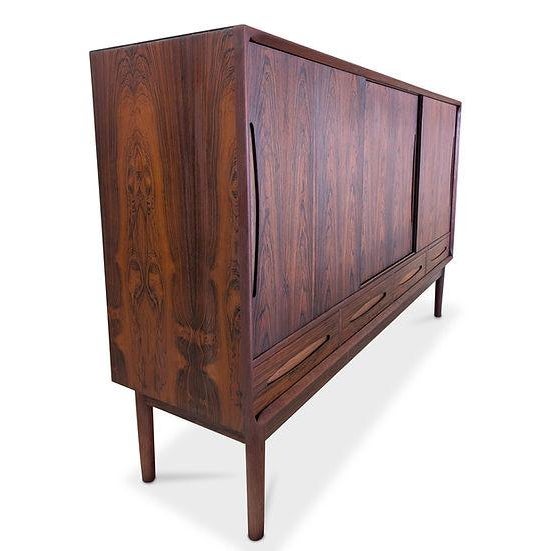 1950s 1950s S. Trane and Son Odense Rosewood Credenza, Atrributed For Sale - Image 5 of 7