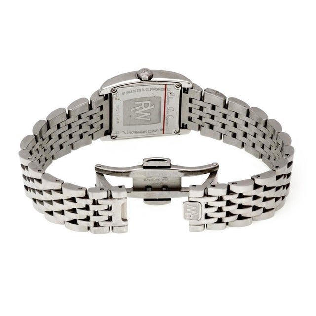 Raymond Weil Don Giovanni Diamond Steel Ladies Quartz Watch 5976 For Sale - Image 4 of 5