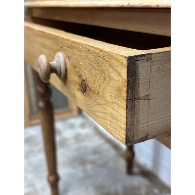 This 19th century English pine washstand carries with it the quiet poetry of everyday life in an countryside cottage.....