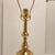 Hollywood Regency Stiffel Neoclassical Polished Brass Candlestick Table Lamp For Sale - Image 3 of 11