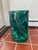 Green Resin Accent Table With Glass Top For Sale - Image 8 of 13