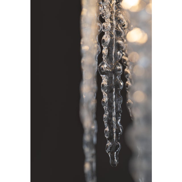 Vintage Murano Glass Chandelier from Venini, 1960s For Sale - Image 6 of 12