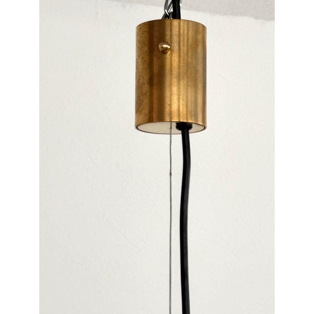 Metal Pendant Light from Stilnovo, Italy, 1950s For Sale - Image 7 of 17
