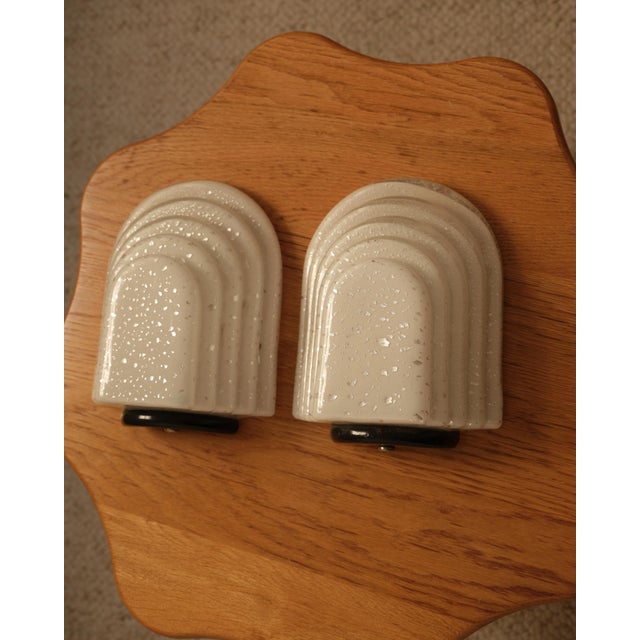 1970s Vintage Wall Sconces in Murano, 1970s, Set of 2 For Sale - Image 5 of 8
