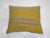 Pillow made from a vintage turkish kilim with cotton back. Zipper closure and foam insert provided. 18'' x 21''