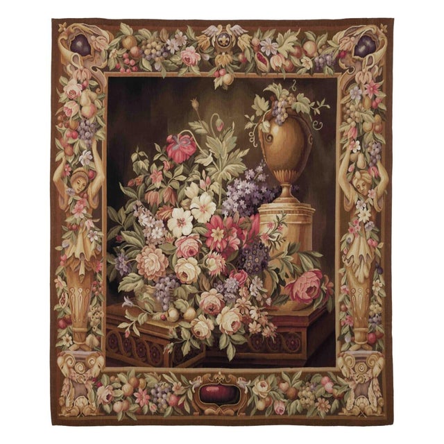 This beautiful tapestry is hand-woven by skilled artisans in pure New Zealand wool, keeping alive the centuries old...