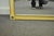 Vintage Hollywood Regency Neoclassical Brass Ring Cream Painted Wall Mirror For Sale In Philadelphia - Image 6 of 10